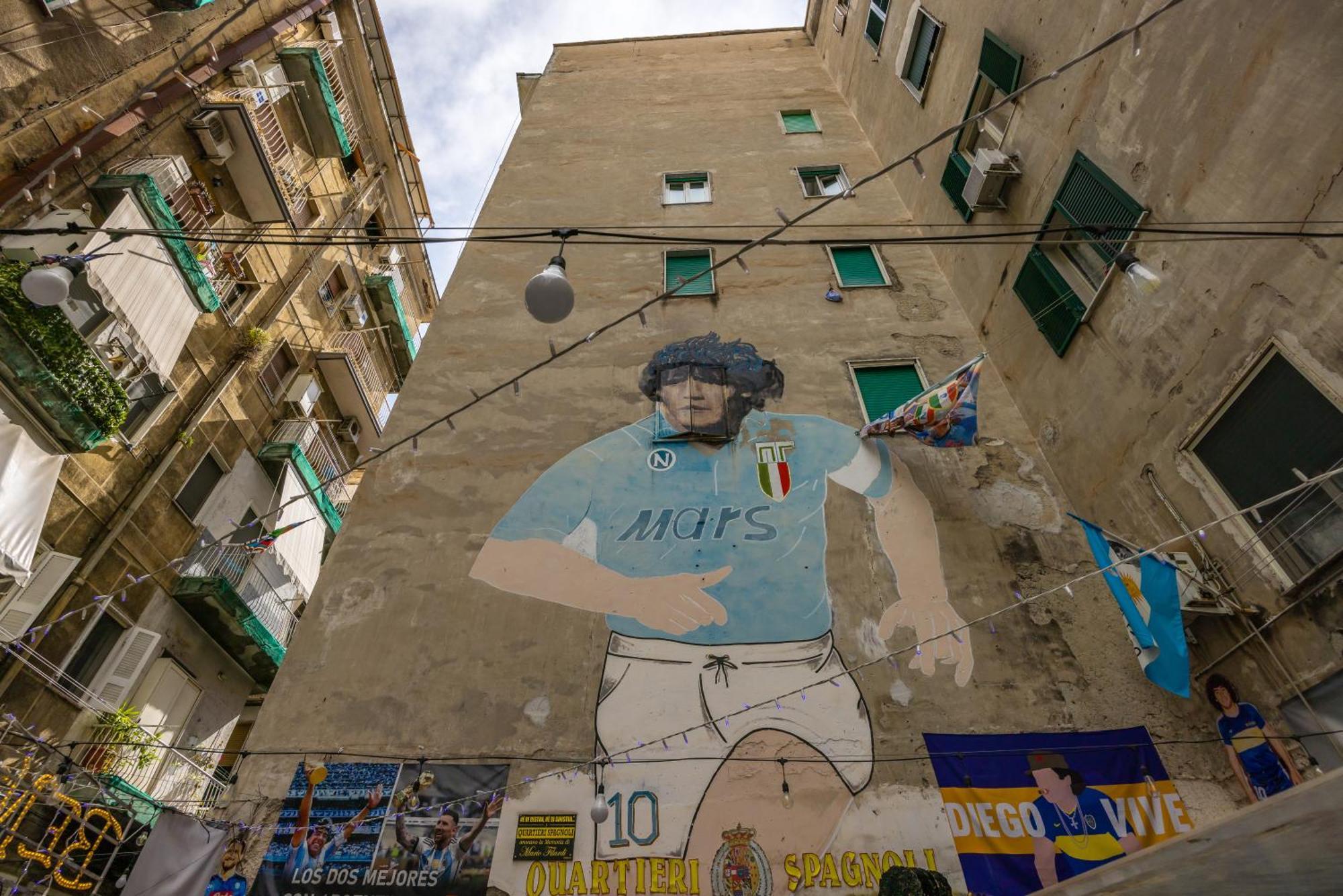 Dcr House Murales Napoli Eksteriør billede