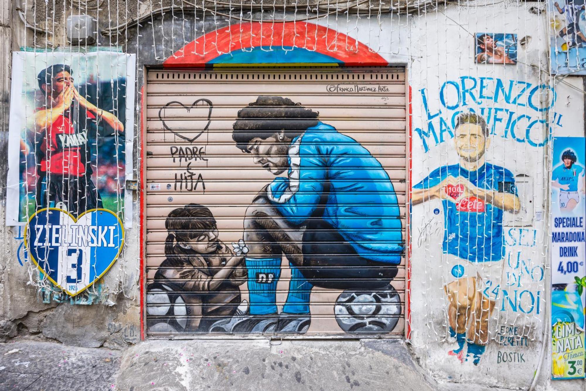 Dcr House Murales Napoli Eksteriør billede